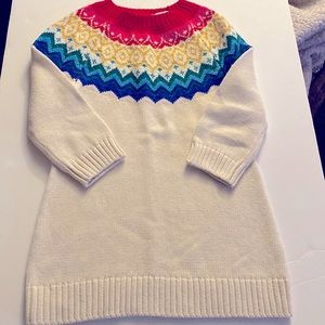 Gymboree Fair Isle Sweater Dress, Girls 3t. New with tags!